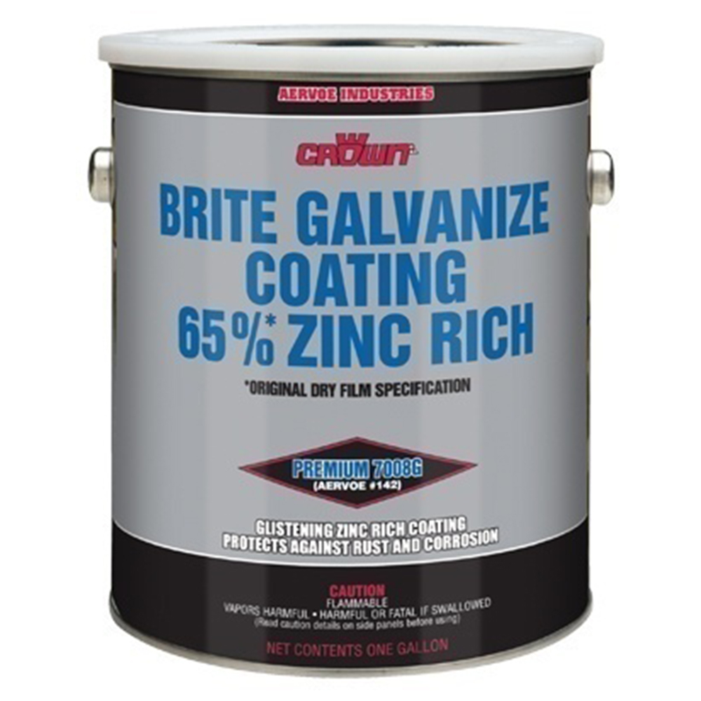 7008G Crown Brite Galvanizing Compound - 1 Gallon from GME Supply