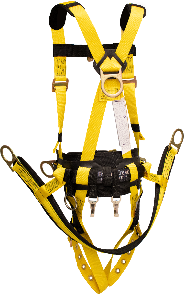 French Creek 850ABTH 800 Series Tower Climbing Harness from GME Supply