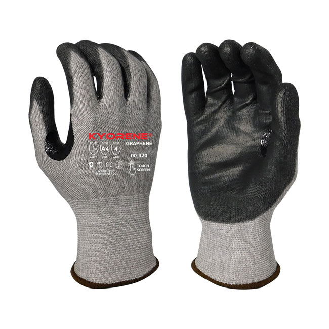 Armor Guys Kyorene Pro Gray A4 Cut Level Gloves from GME Supply