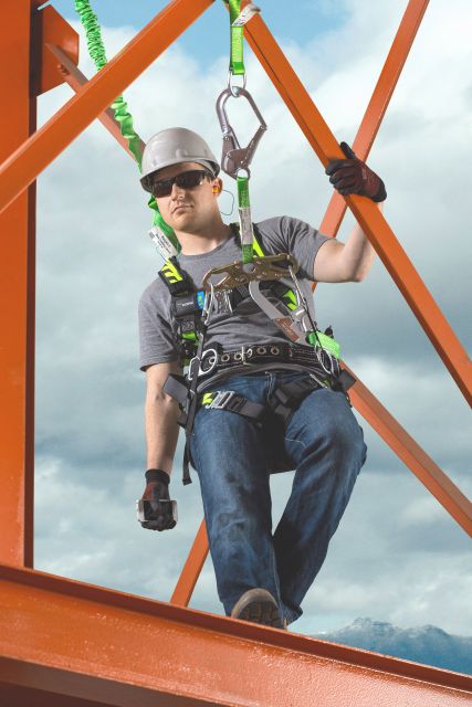 Miller ACT-QCBCUG AirCore Steel Tower Climbing Harness from GME Supply