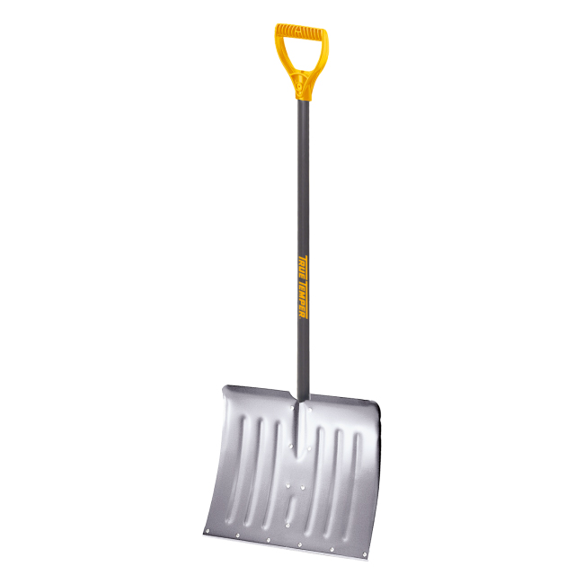 True Temper 18 Inch Aluminum Snow Shovel with D-Grip from GME Supply