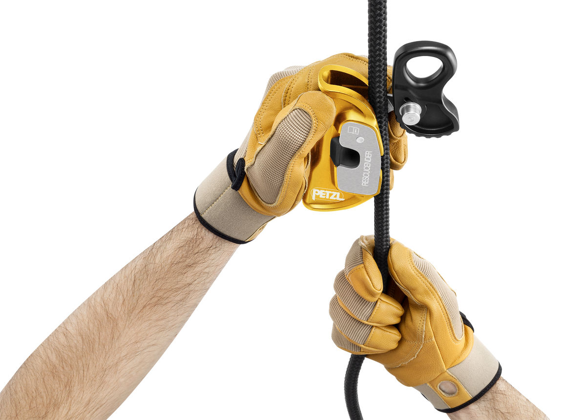 Petzl RESCUCENDER Openable Cam-Loaded Rope Clamp from GME Supply