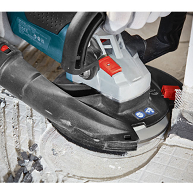 Bosch 5 Inch Concrete Surface Grinder with Dust Collection Shroud from GME Supply