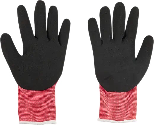 Milwaukee Nitrile Level 1 Cut Resistant Dipped Touchscreen Work Gloves from GME Supply