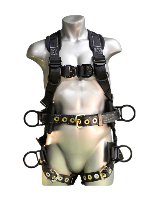 Elk River Peregrine Platinum Series Tower Harness with Aluminum and Steel D-Rings from GME Supply