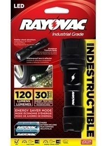 Rayovac Virtually Indestructible 3 AAA LED Flashlight from GME Supply