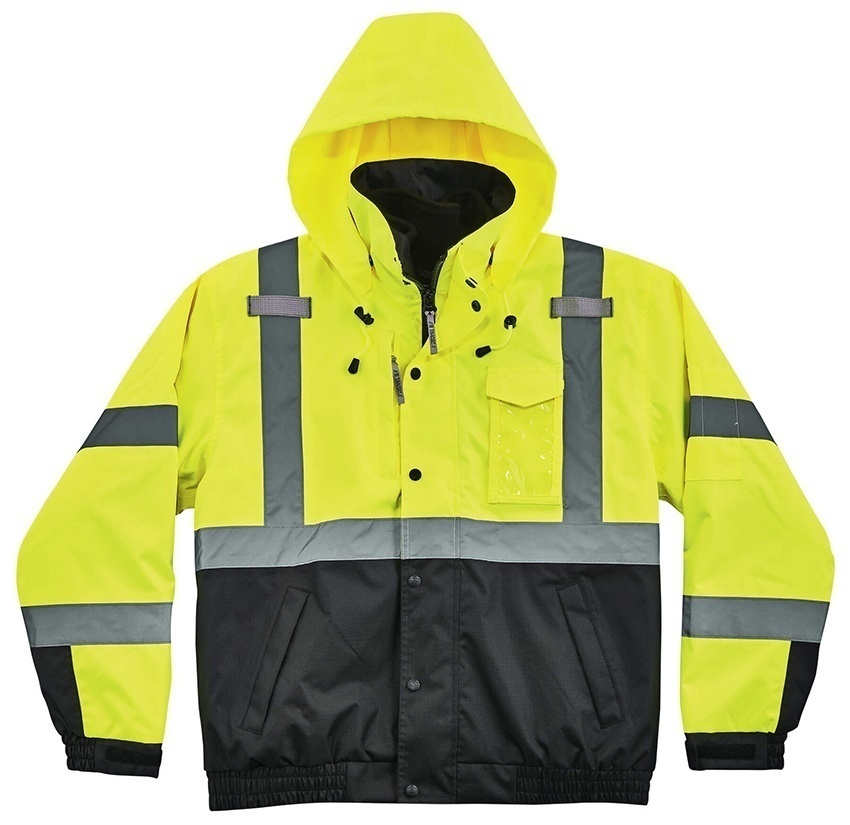 Ergodyne 8381 GloWear Class 3 Performance 4-in-1 Bomber Jacket from GME Supply