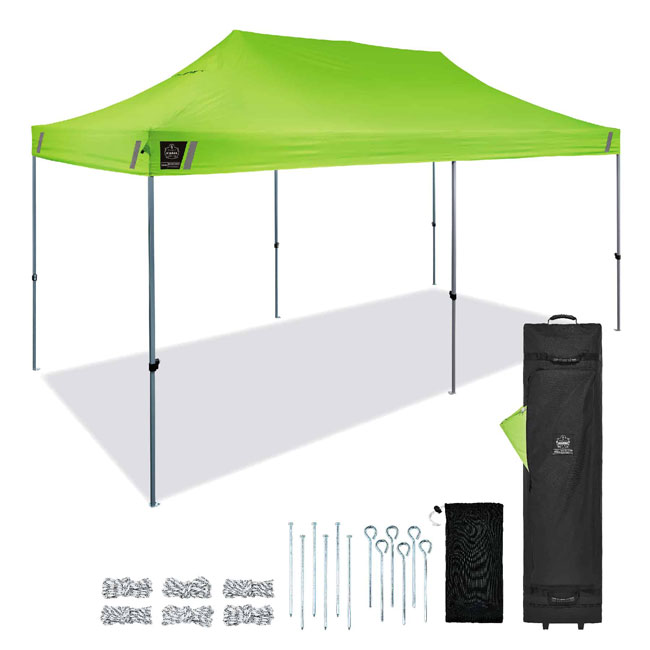 Ergodyne Shax 10 Foot x 20 Foot Heavy-Duty Pop-Up Tent  from GME Supply