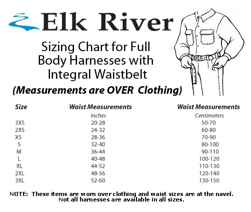 Elk River Peregrine Platinum Series Tower Harness with Aluminum and Steel D-Rings from GME Supply