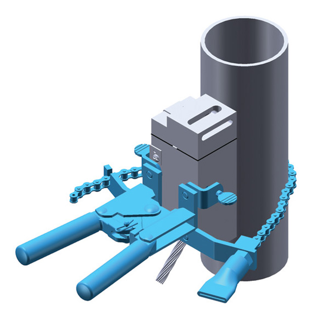 Cadweld Chain Handle Clamp, B160V, B-106-27 from GME Supply