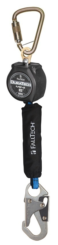 FallTech 6 Foot DuraTech Mini SRD with Steel Snap Hook from GME Supply