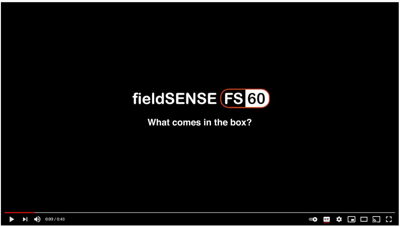 FieldSENSE FS60 5G Personal RF Monitor