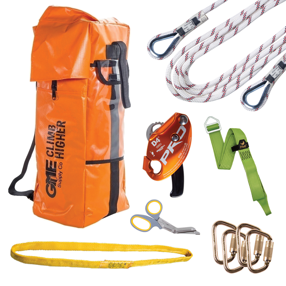 GME Supply 7/16 Inch Rope Rescue Kit from GME Supply