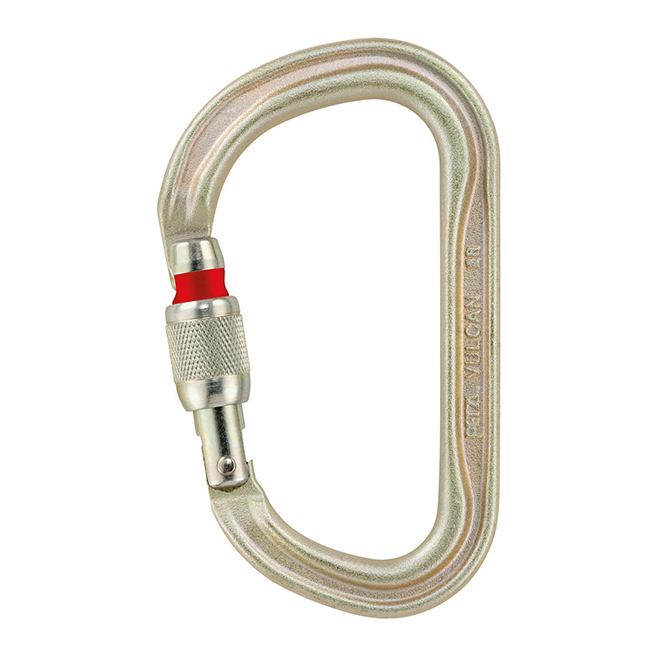 Petzl VULCAN High-Strength Steel Screw-Lock Carabiner from GME Supply