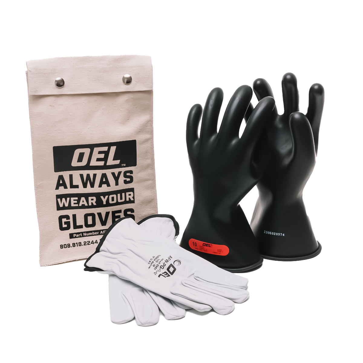 OEL Class 0 Rubber Gloves Kit from GME Supply