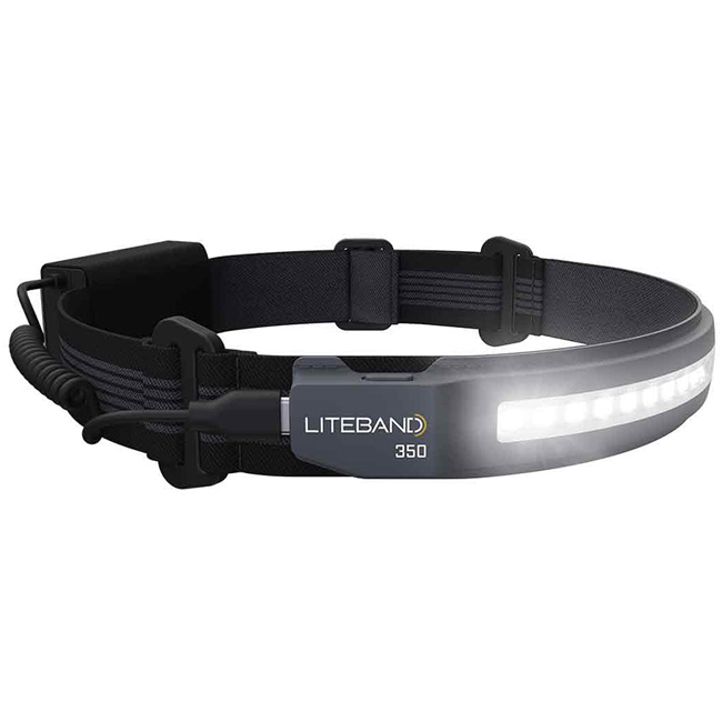 LITEBAND ACTIV 350 Carbon Headlamp from GME Supply