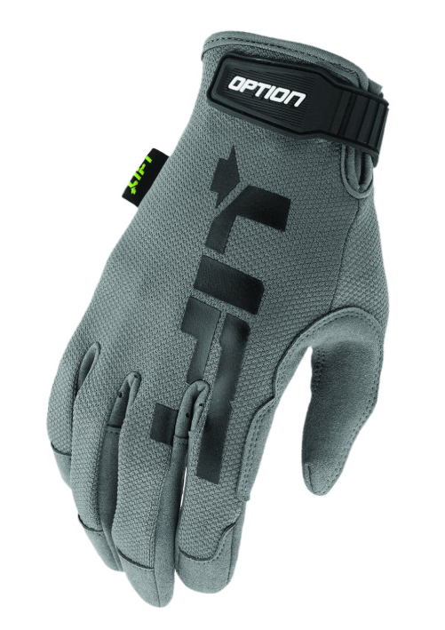 Lift Safety Option Gloves (Grey) from GME Supply