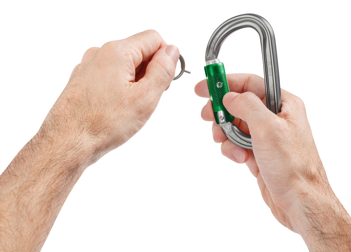 Petzl Am'D Asymmetrical Aluminum Carabiner from GME Supply