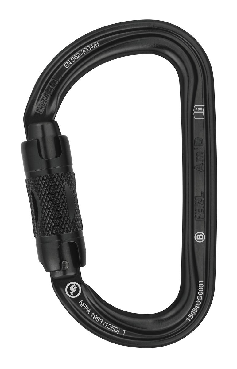 Petzl Am'D Asymmetrical Aluminum Carabiner from GME Supply