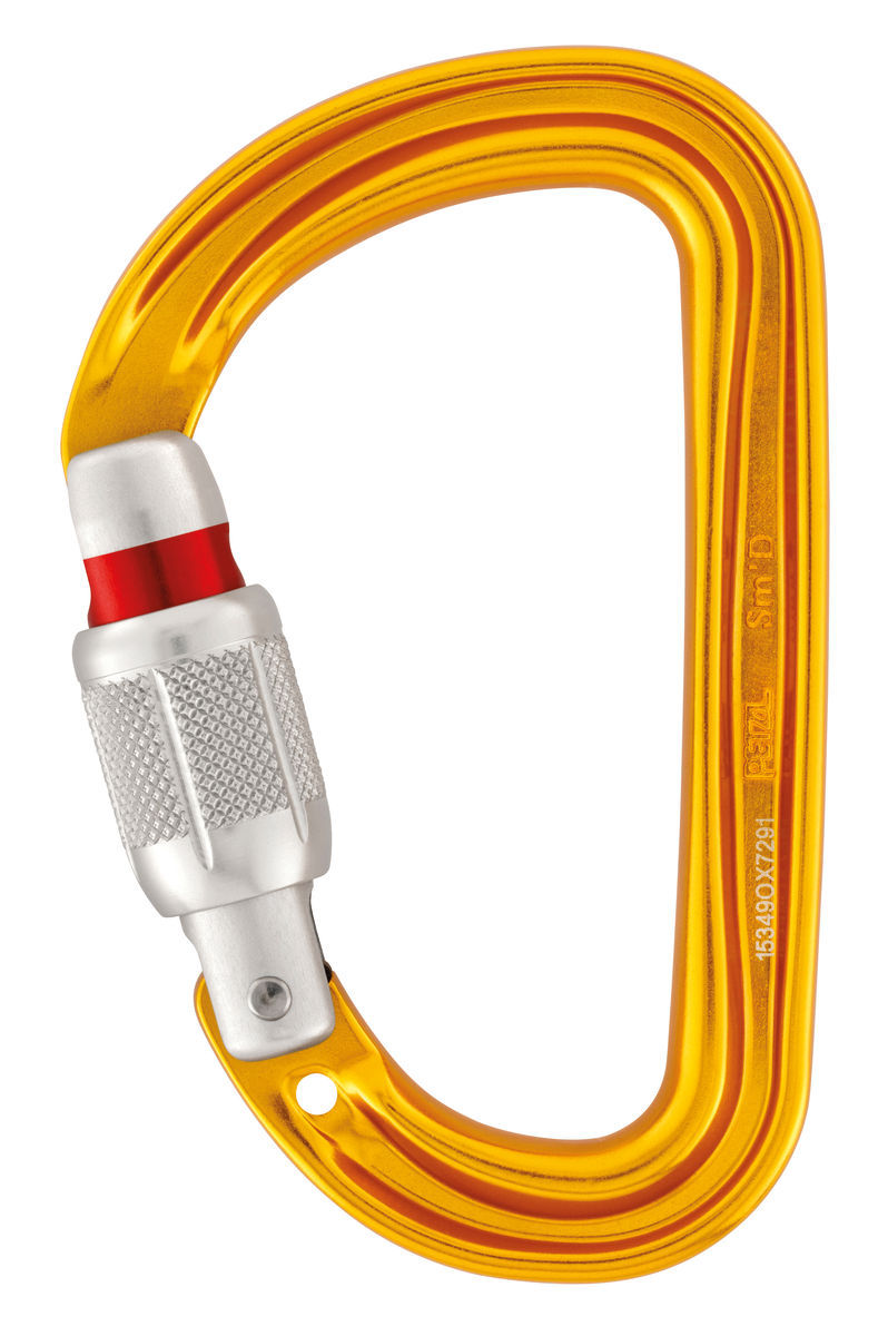 Petzl Sm'D Asymmetrical Aluminum Carabiner from GME Supply