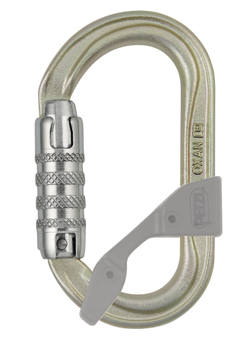 Petzl OXAN Steel Oval Carabiner from GME Supply