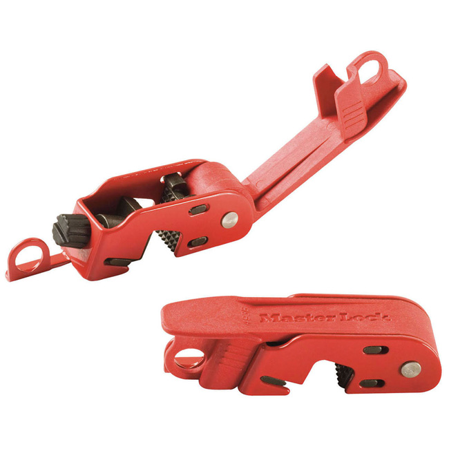 Master Lock Grip Tight Circuit Breaker Lockout for Standard and Double Toggles from GME Supply