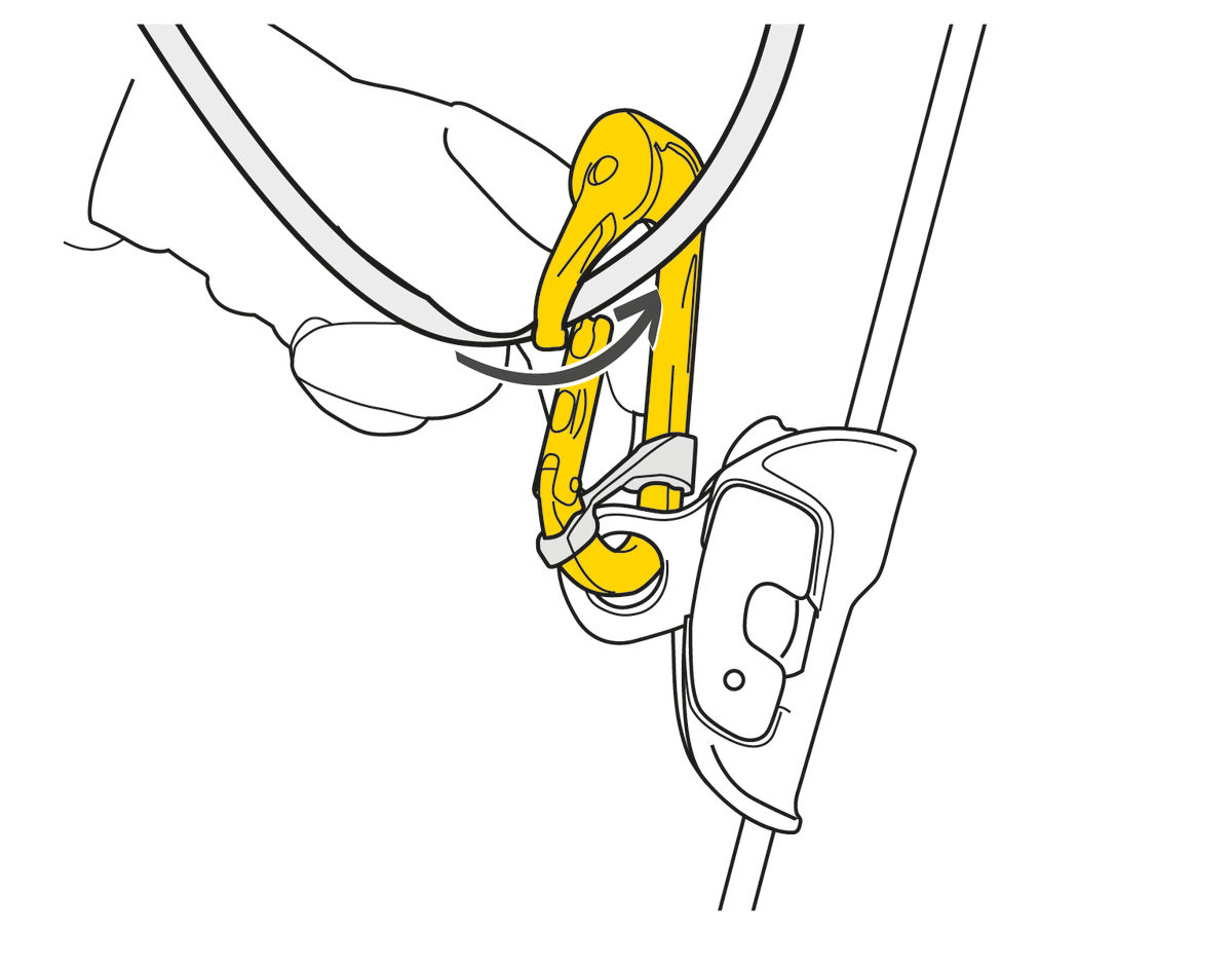 Petzl ROLLCLIP Pulley Carabiner from GME Supply