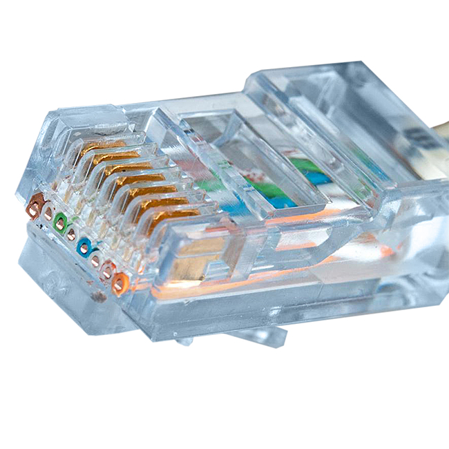 Jonard CAT5e RJ45 Pass-Through Connectors from GME Supply