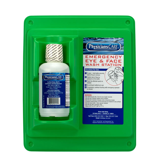 First Aid Only Eye Wash Station - Single 16 oz. from GME Supply