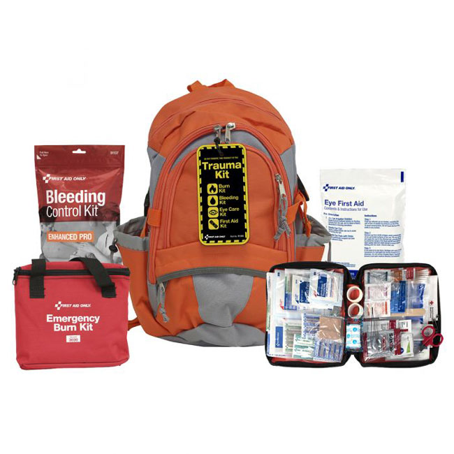 First Aid Only Backpack Trauma Kit from GME Supply