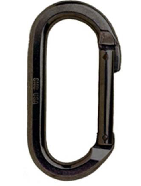 SMC Oval Non-locking Aluminum Carabiner from GME Supply