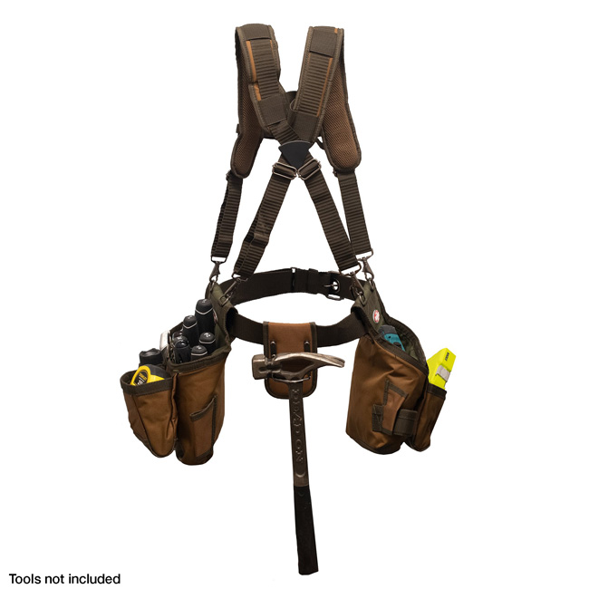 Bucket Boss Airlift Tool Belt with Suspenders from GME Supply