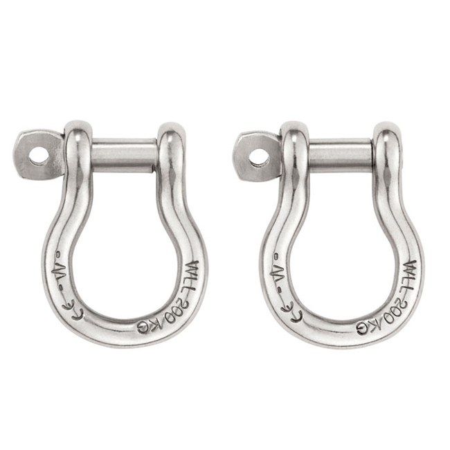 Petzl Shackles for ASTRO and SEQUOIA Harnesses (2 Pack) from GME Supply