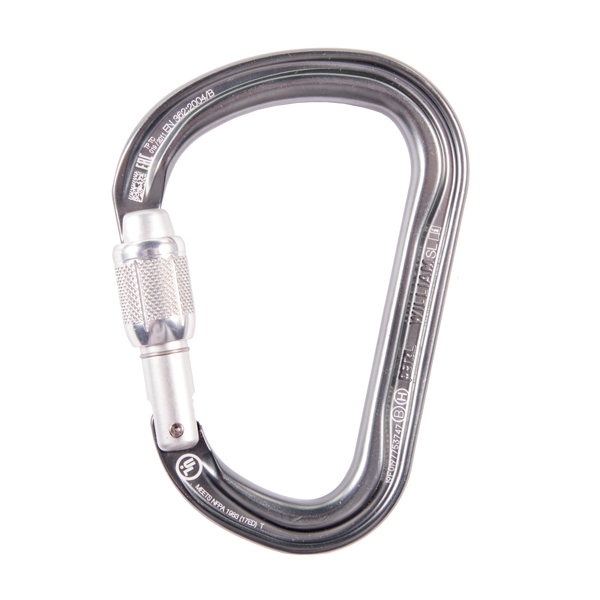 Petzl WILLIAM Asymmetrical Aluminum Carabiner from GME Supply