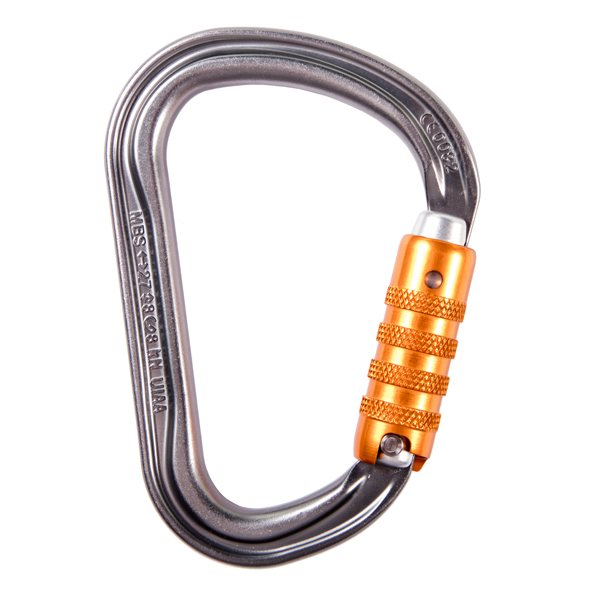 Petzl WILLIAM Asymmetrical Aluminum Carabiner from GME Supply