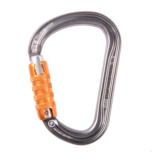 Petzl WILLIAM Asymmetrical Aluminum Carabiner from GME Supply