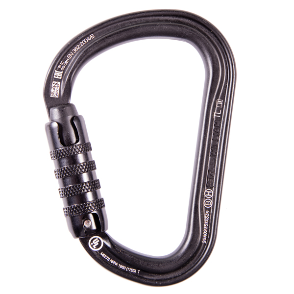 Petzl WILLIAM Asymmetrical Aluminum Carabiner from GME Supply