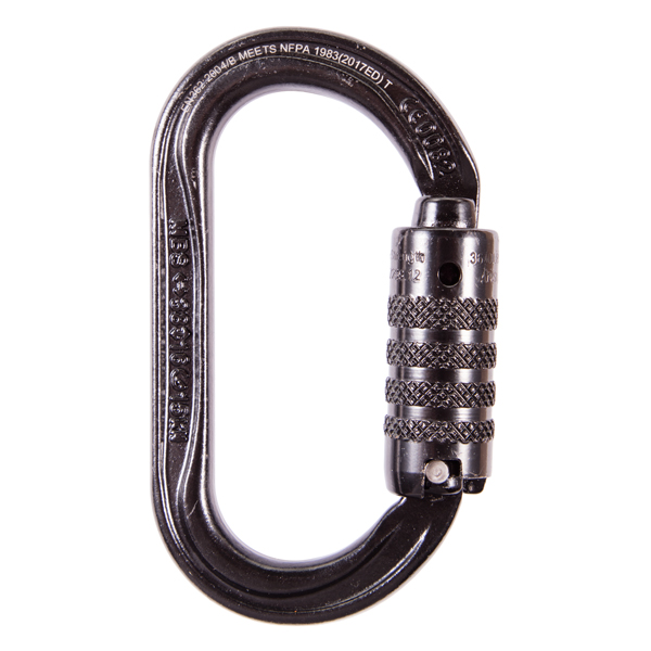 Petzl OXAN Steel Oval Carabiner from GME Supply