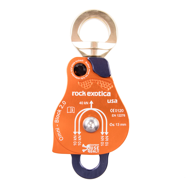 Rock Exotica P53D Omni-Block Double Swivel Pulley  from GME Supply