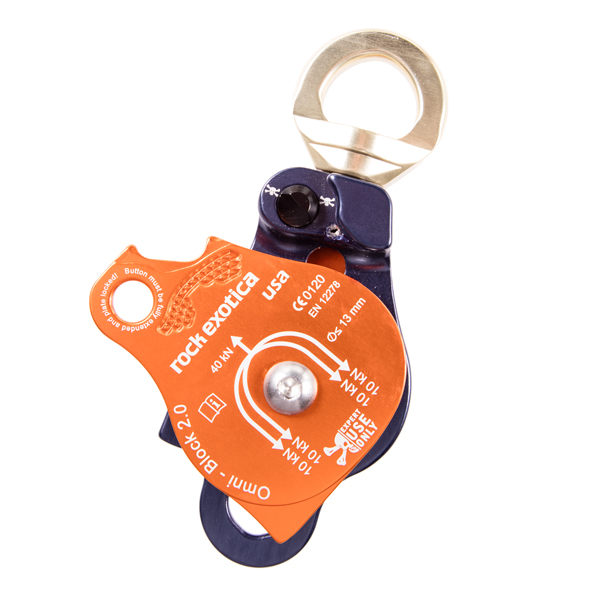 Rock Exotica P53D Omni-Block Double Swivel Pulley  from GME Supply