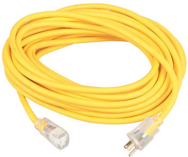 Southwire Polar Solar, Lighted Extension Cord 12/3 SJEOOW 125V 15A from GME Supply