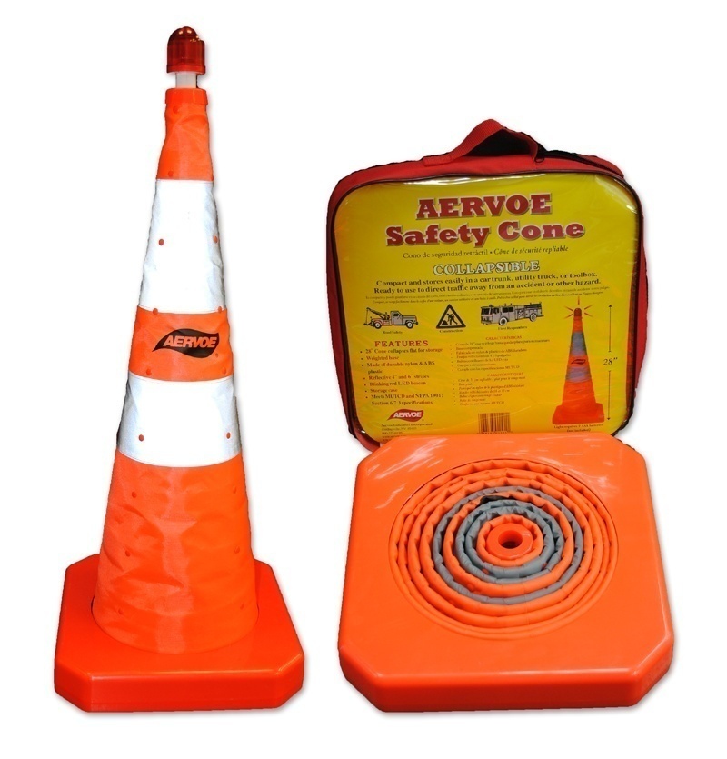 1191 Aervoe Collapsible Traffic Safety Cone from GME Supply