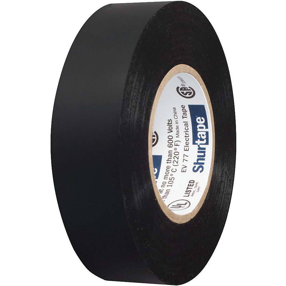 ShurTape Professional Grade Electrical Tape (Black) from GME Supply