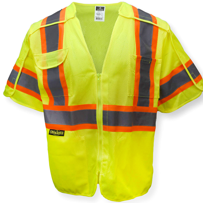 Radians SV24-3 Type R Class 3 Breakaway Surveyor Vest­­­ from GME Supply