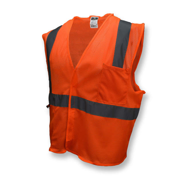 Radians SV2 Economy Type R Class 2 Solid Safety Vest from GME Supply