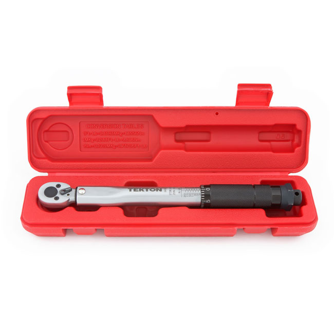 Tekton 1/4 Inch Drive Click Torque Wrench (20-200 in-lbs) from GME Supply