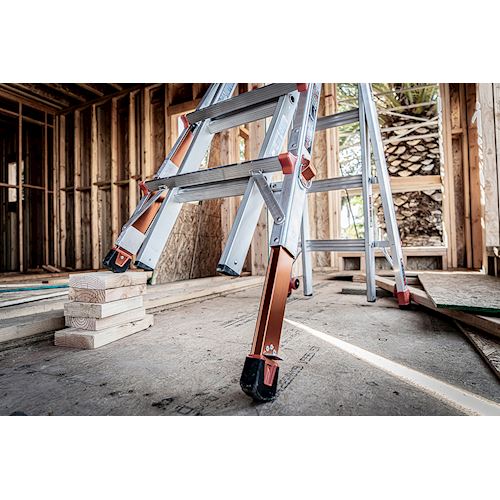 Little Giant Ladders Revolution 17 foot Aluminum Extendable Ladder from GME Supply