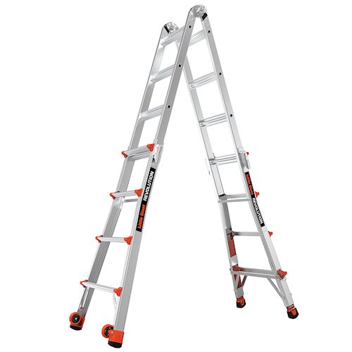 Little Giant Ladders Revolution 17 foot Aluminum Extendable Ladder from GME Supply