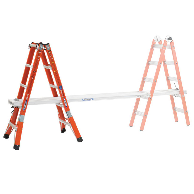 Werner Fiberglass 22 Foot Multi-Position Ladder Type IA from GME Supply