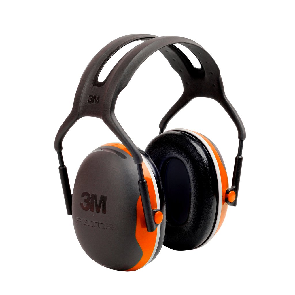 3M PELTOR Earmuffs X4A Forestry Orange from GME Supply